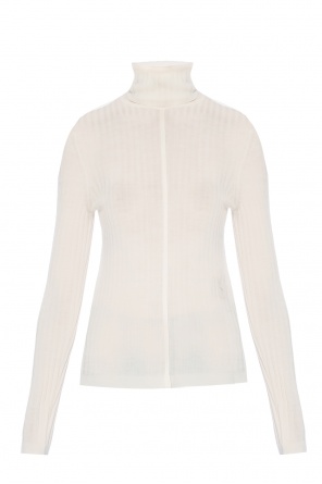 Ribbed turtleneck top with an embroidered logo, zdjęcie 1 Ribbed turtleneck top with an embroidered logo od Chloe